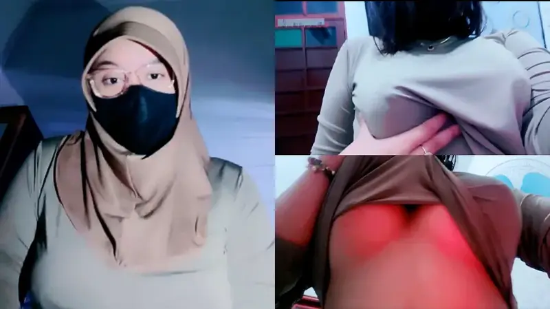 Bokep Jilbab Ukhti Remas Toket Gede Live di Kamar