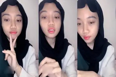 Gadis Hijab Desah Sakit Pertama Kali Garap Lubang Sempit