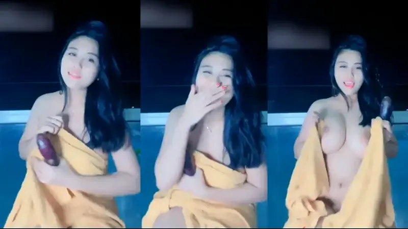 Miya Toge Main Terong Bikin Pria Sange Berat